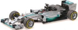 186140044 MINICHAMPS1/18 メルセデス AMG ペトロナス F1 チーム W05 ルイス・ハミルトン 2014 ワールドチャンピオン