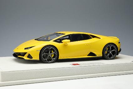 EML031D EIDOLON 1/18 Lamborghini Huracan EVO 2019 (AESIR wheel) パールイエロー