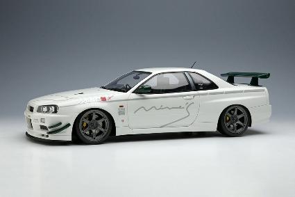 EML097B EIDOLON 1/18 Mine's Skyline GT-R (BNR34) V・spec N1 2012 (BBS Wheel)