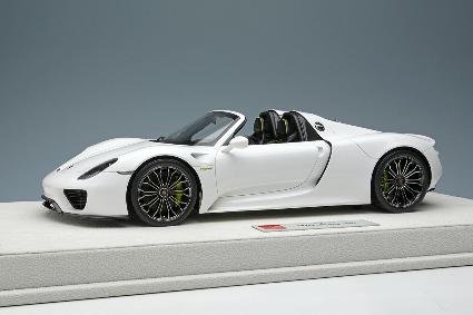 EML045B EIDOLON 1/18 Porsche 918 Spyder 2011 ホワイト