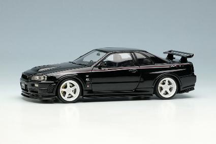 EM436D EIDOLON 1/43 NISSAN SKYLINE GT-R (BNR34) NISMO R-tune ブラックパール