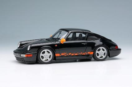 VM122O VISION 1/43 Porsche 911 (964) Carrera RS 1992 ブラック/オレンジストライプ