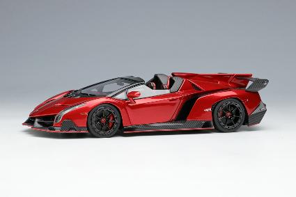 EM451A EIDOLON 1/43 Lamborghini Veneno Roadster 2015 ロッソヴェネーノ