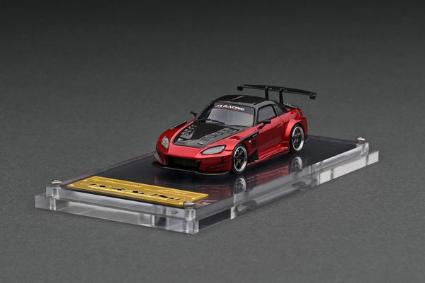 IG2562 IGモデル 1/64 J'S RACING S2000 (AP1) Red Metallic