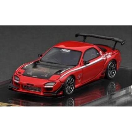 IG2725 IGモデル 1/64 FEED RX-7 (FD3S) 魔王 Red