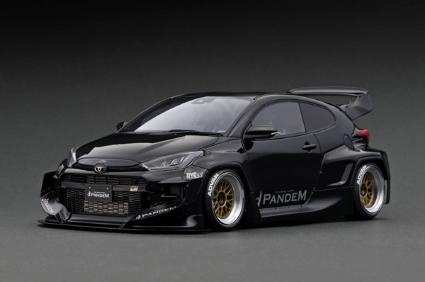 IG2901 IGモデル 1/18 PANDEM GR YARIS (4BA) Black