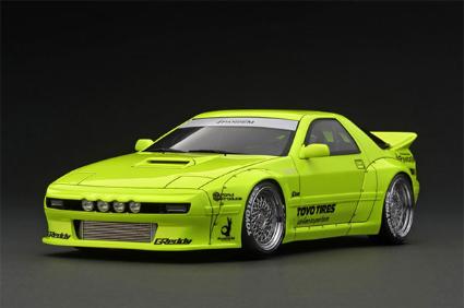 IG2912 IGモデル 1/18  PANDEM RX-7 (FC3S) Yellow