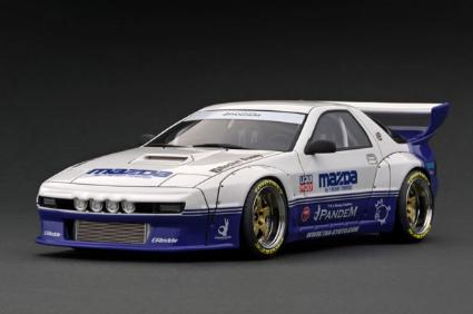 IG2916 IGモデル 1/18 PANDEM RX-7 (FC3S) White/Purple