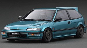 IG3124 IGモデル 1/18 Honda CIVIC (EF9) SiR Green Metallic