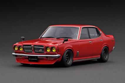 IG3168 IGモデル 1/18 Nissan Bluebird U 2000GTX (G610) Red