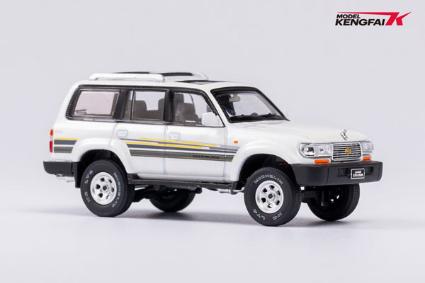 TK-KF031-1 KENGFai 1/64 Land Cruiser Pearl White