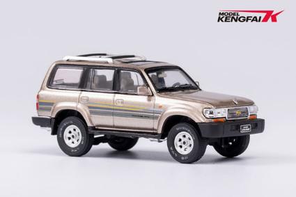 TK-KF031-3 KENGFai 1/64 Land Cruiser Pearl Champaign Gold