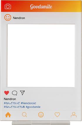 ねんどろいどもあ アクリルフレームスタンド SNS風