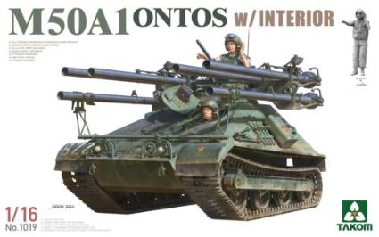 TKO1019 タコム 1/16 M50A1 オントス 自走無反動砲 w/インテリア