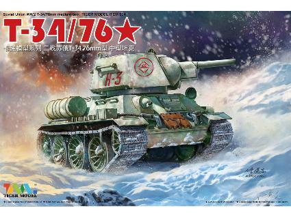 TML504 タイガーモデル キュートタンクシリーズ:T-34/76	