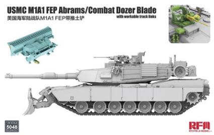 RFM5048 ライフィールドモデル 1/35 M1A1 FEP エイブラムス w/ドーザーブレード