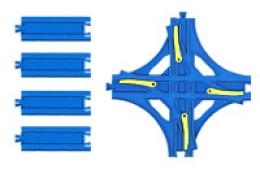 プラレール R-14 交差ポイントレール