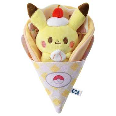 ポケモン ポケピース くるくるクレープぬいぐるみ ピカチュウ