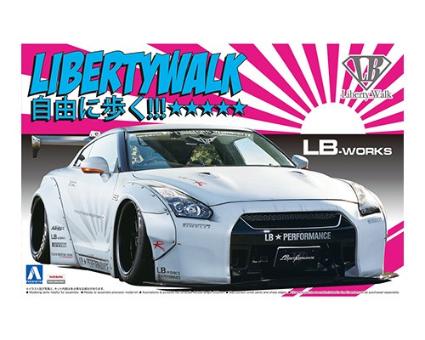 リバティーウォークNo.10 1/24 LB★ワークス GT-R Ver.2