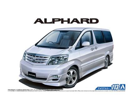 ザ・モデルカーNo.113 1/24 トヨタ NH10W アルファード G/V MS/AS'05