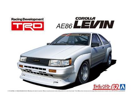 ザ・チューンドカーNo.62 1/24 TRD AE86 カローラレビン N2仕様'83