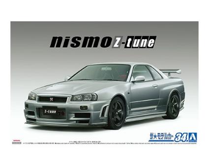 ザ・モデルカーNo.34 1/24 ニスモ BNR34 スカイラインGT-R Z-tune '04