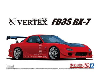 ザ・チューンドカーNo.09 1/24 VERTEX FD3S RX-7'99(マツダ)