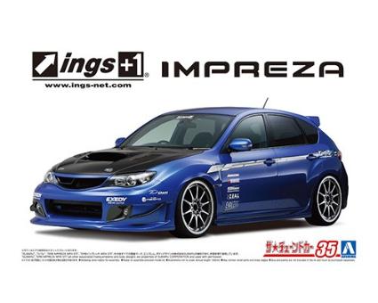 ザ・チューンドカー No.35 1/24 ings GRB インプレッサWRX STI '07