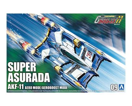 1/24 サイバーフォーミュラ No.9 スーパーアスラーダ AKF-11 エアロモード/エアロブーストモード