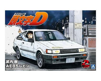 頭文字D No.10 1/24 竹内 樹 AE85レビン