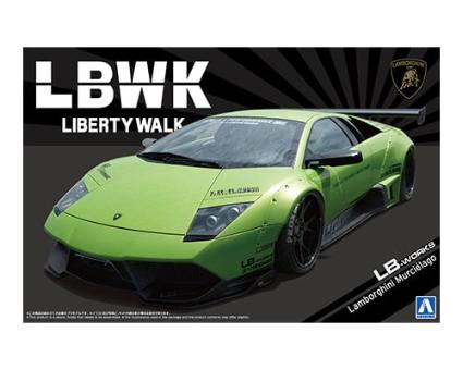 リバティーウォーク 1/24 LBワークス ランボルギーニ ムルシエラゴ Ver.2