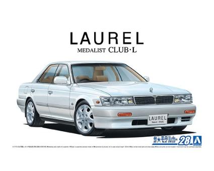 ザ☆モデルカー 28 1/24 ニッサン HC33 ローレルメダリストCLUB・L '91