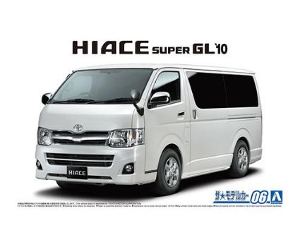 ザ☆モデルカー No.6 1/24 トヨタ TRH200V ハイエーススーパー GL '10