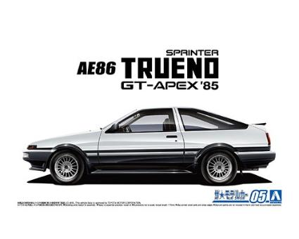 ザ・モデルカー No.05 1/24 トヨタ AE86 スプリンタートレノGT-APEX '85