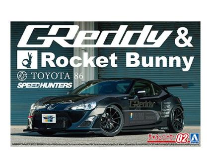 ザ・チューンドカーNo.2 1/24 ZN6 TOYOTA 86 '12 GREDDY&ROCKET BUNNY VOLK RACING Ver.