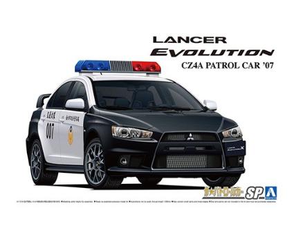 ザ・パトロールカー、SP 1/24 ミツビシ CZ4A ランサーエボリューションX パトロールカー `07 台北市政府警察局