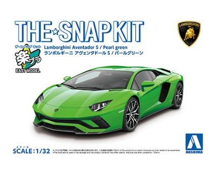 ザ☆スナップキット 12-D ランボルギーニ アヴェンタドールS(パールグリーン)