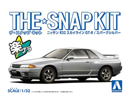 ザ☆スナップキット 14-D ニッサン R32 スカイラインGT-R(スパークシルバー)