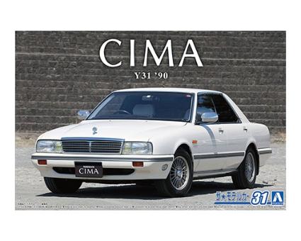 ザ☆モデルカー 31 1/24 ニッサン Y31 シーマタイプIIリミテッド '90