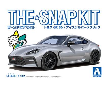 ザ☆スナップキット 21-D 1/32 トヨタ GR 86(アイスシルバーメタリック)