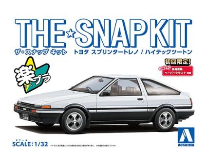 064672 ザ・スナップキット No.16-A 1/32 トヨタ スプリンタートレノ (ハイテックツートン)