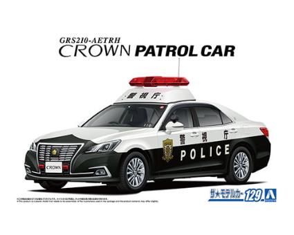 ザ☆モデルカー 1/24 No.129 トヨタ GRS210 クラウン パトロールカー 警ら用 `16