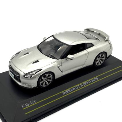 F43156 FIRST 1/43 ニッサン GT-R R35 08 シルバー