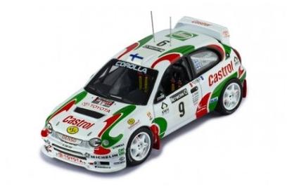 RAC394A IXO 1/43 トヨタ カローラ WRC 1997年RACラリー #9 M.Gronholm/T.Rautiainen