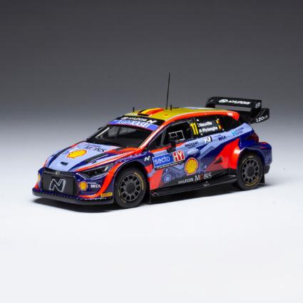 RAM866LQ IXO  1/43 ヒョンデ I20 N Rally1 2022年フィンランドラリー #11 T.Neuville/M.Wydaeghe