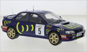 24RAL028A IXO 1/24 スバル インプレッサ 1995年ツール・ド・コルス #5 C. Sainz / L. Moya