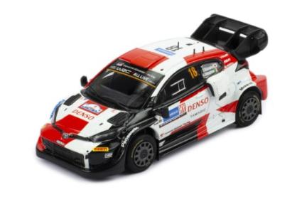 RAM861 IXO 1/43 トヨタ GR ヤリス RALLY1 2022年エストニアラリー #18 T.Katsuta/A.Johnston