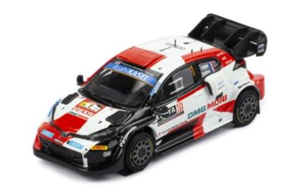 RAM857 IXO 1/43 トヨタ GR ヤリス RALLY1 2022年サファリラリー #1 S.Ogier/B.Veillas