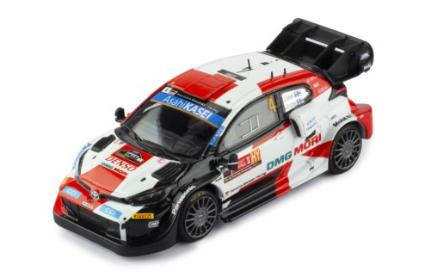 RAM874 IXO 1/43 トヨタ GR ヤリス RALLY1 2022年イープルラリー #4 E.Lappi/J.Ferm