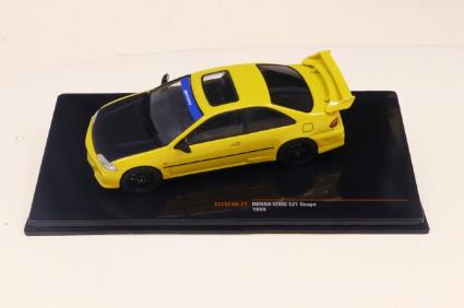 CLC528N IXO 1/43 ホンダ シビック EJ1 クーペ 1995 イエロー